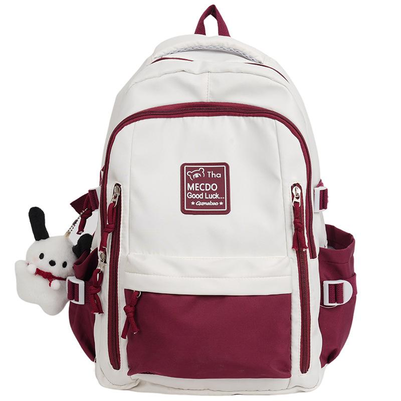 TS JYL Laptop Bag,2025 New Women Backpack High Grade Senior High Student Large Capacity