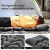 Customised Inflating Camping Air Mattress Foot Pump TPU Ultralight Sleeping Mat TPU Folding Sleeping Pad for Hiking Tent Outdoor