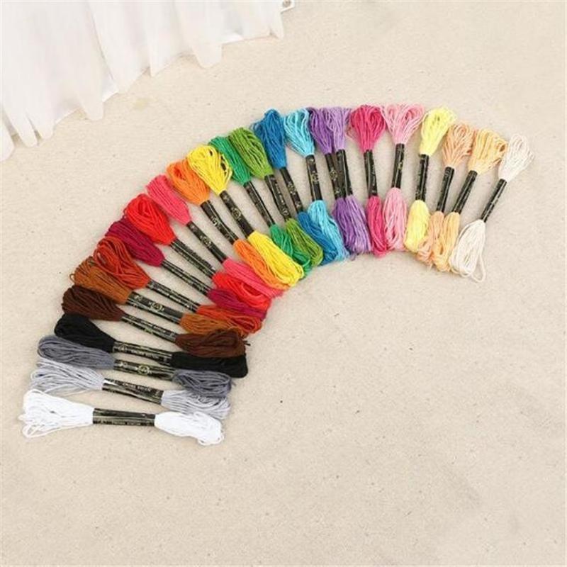 50 Different Colors Embroidery Yarn Floss Thread Cross Stitch Yarn Floss Thread