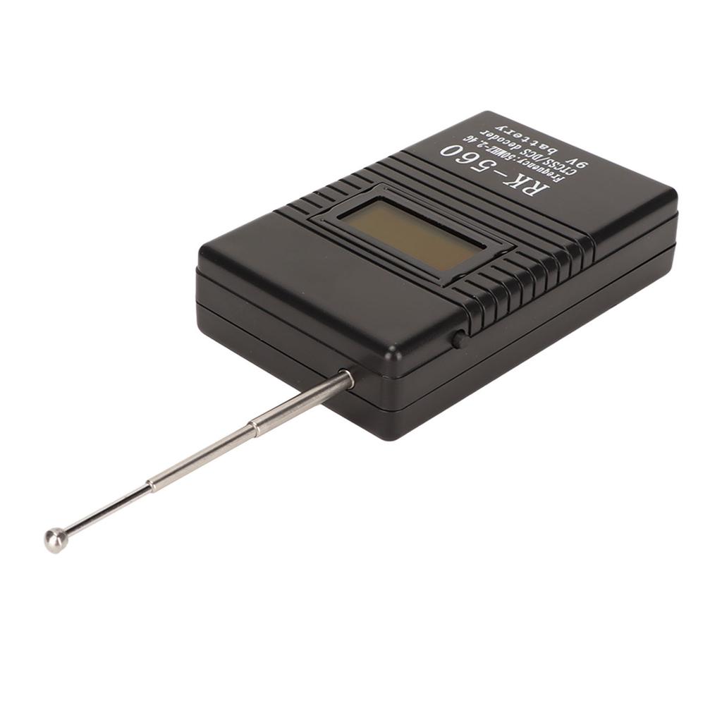 Mini Radiofrequenzzähler 50MHz‑2.4GHz Tragbarer Radiofrequenztester mit Antenne für