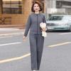 Chic Spring Sportswear Set for Women 2026: Stylish Jacket & Casual Top - Perfect for Middle-Aged and Elderly.