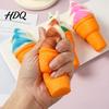 Kids Stress Relief Toy Realistic Ice Cream Cone Squeeze Slow-Rising PU Fidget for Slow Rebound Ball Soft Decompression Gadget Adults Portable Novelty
