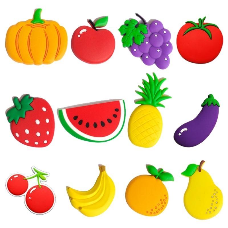 Cartoon Fruit Fridge Magnets Refrigerator Magnets Lovely Fridge Magnets Decorative Magnets for Whiteboard,Fridge,Map, HX6C CN