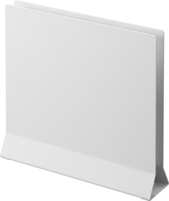 Yamazaki Jitsugyo Placemat Stand White Approx. W30 X D6.5 X H26.5cm Tower Placemat Storage Tray Storage Compatible with Round Shape 1999