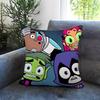 anime Teen Titans Go! Cushion Cover Comfortable Reversible Pillow Cover Ideal for Car Sofa Bedroom & Beyond