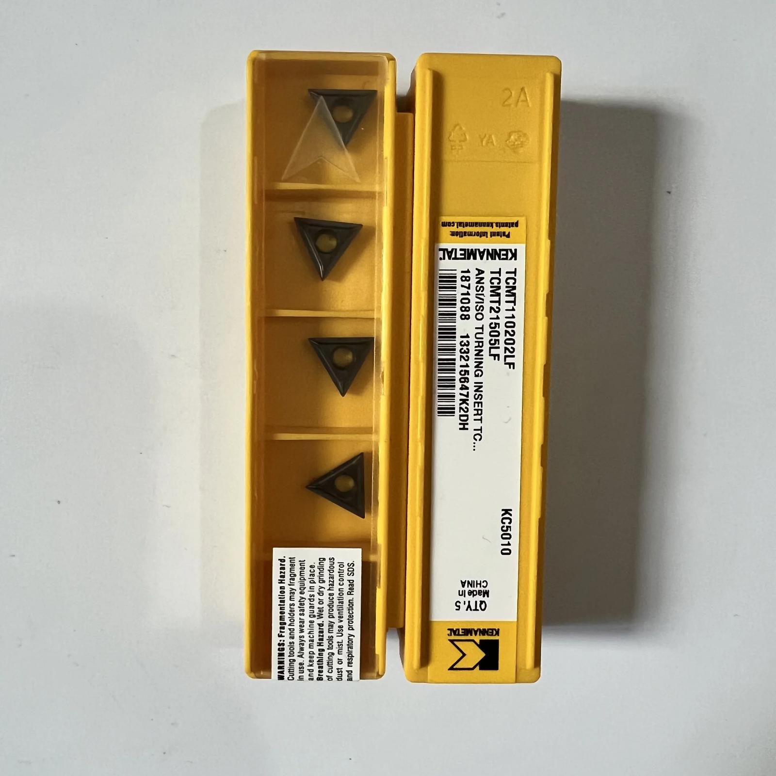 

KENNAMETEL / TCMT110202LF KC5010 / Original carbide blade 10 Pcs