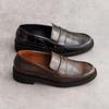 HIMIKO ADVAN Leather Loafers 651309 Black made with genuine leather and featuring a lightweight 245, soft, cushioned, sole.