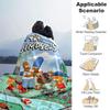 1Pc Simpsons Family Adventure Blanket Soft And Comfortable Casual Warm Camping Travel Christmas Halloween Gift M921673