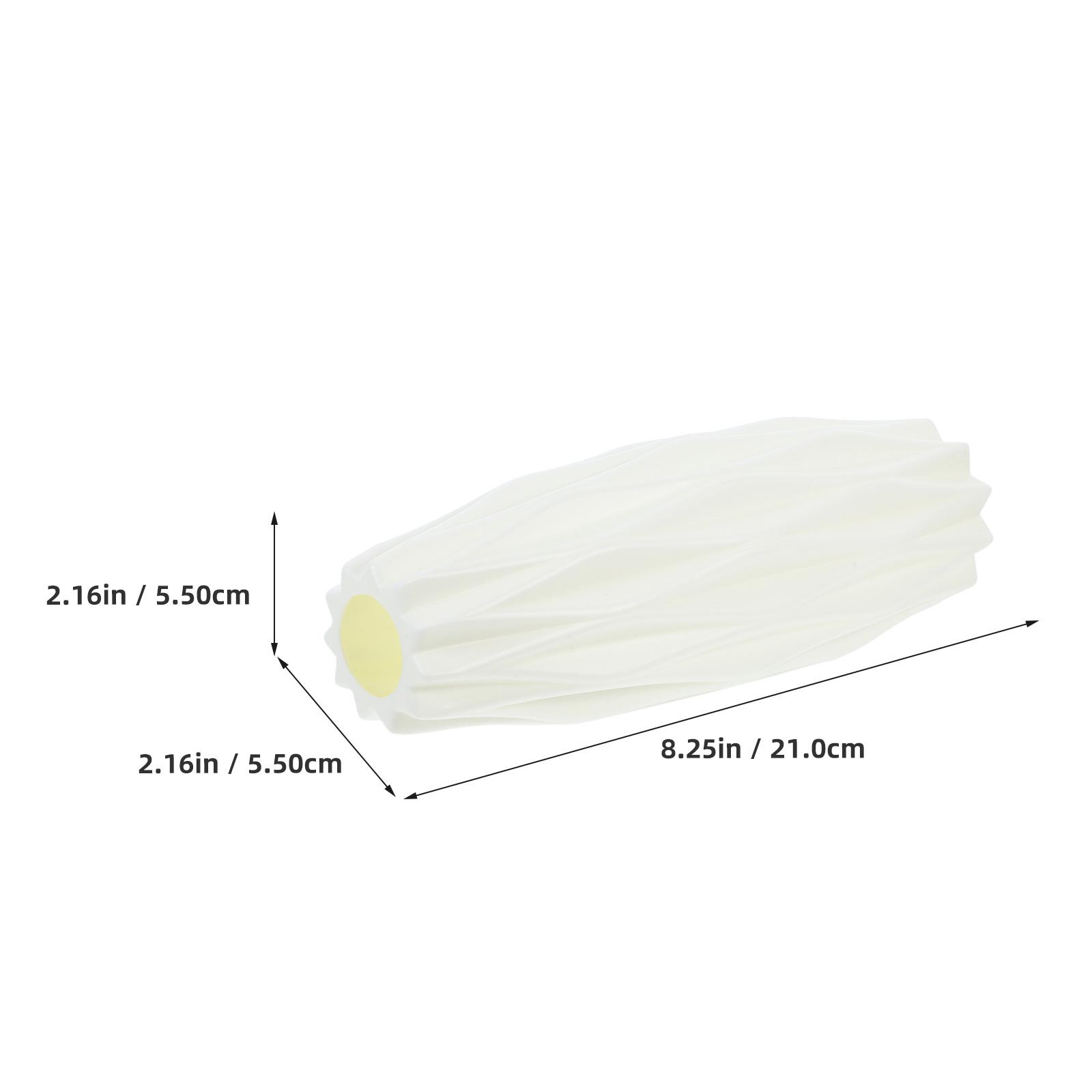 

1Pcs Flower Vase Nordic Style Modern Simple Creative Desktop Decoration White Suitable for Fresh Silk Flowers Ornament білий