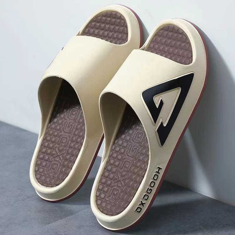 Fashion 2024 Men's Summer Slippers Anti-slip Thicken EVA Soft Slipper Outdoor Beach Flip Flops for Men Household Comfortable Shoes 44/45