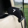 10pcs EVA Surface Golf Iron Head Covers Durable Fabric Head Protect Cover  Fits Most Iron Clubs
