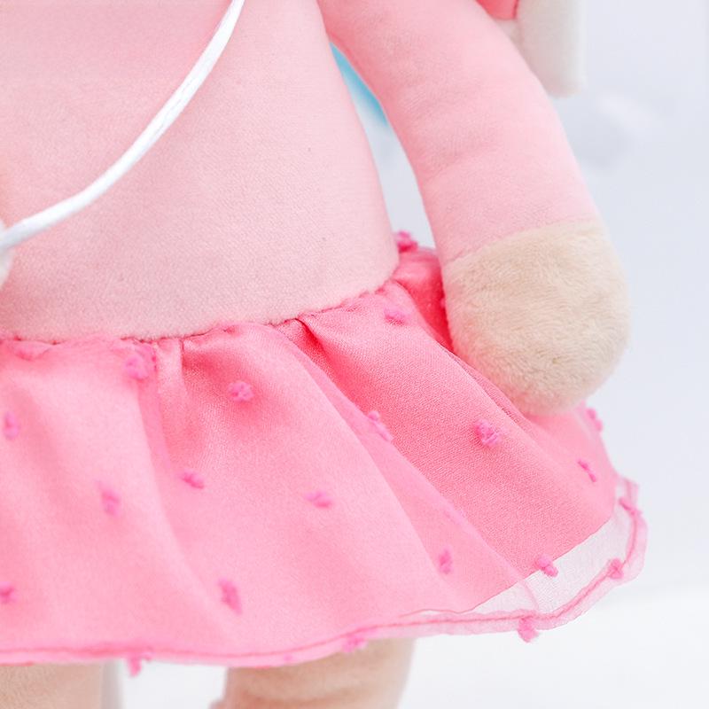 Metoo Mitu Angela Plush Doll - Cartoon Stuffed Toy for Children