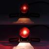 Karun Universal Red Lens Tail Light/Brake Light License Plate Lamp for Harley for Dyna for Sportster for Yamaha
