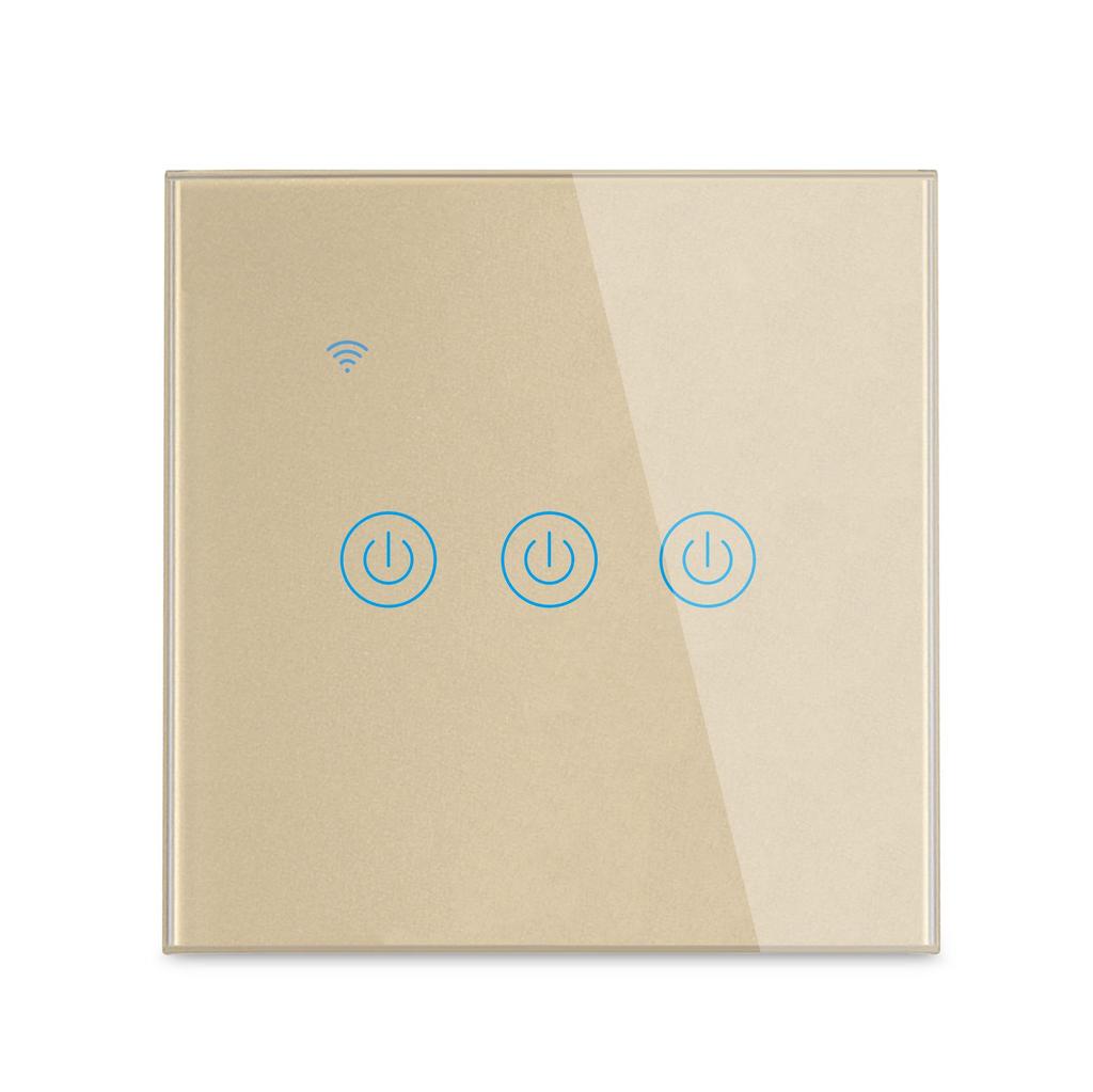 Smart WiFi Wall Timer Light Switch - Alexa/Google Compatible, RF/APP/Touch Control