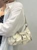 2025 Spring Hot Selling Maillard Style Retro Style Small Bag Spicy Girl Y2K Wasteland Style Vintage Leather Shoulder Armpit Bag