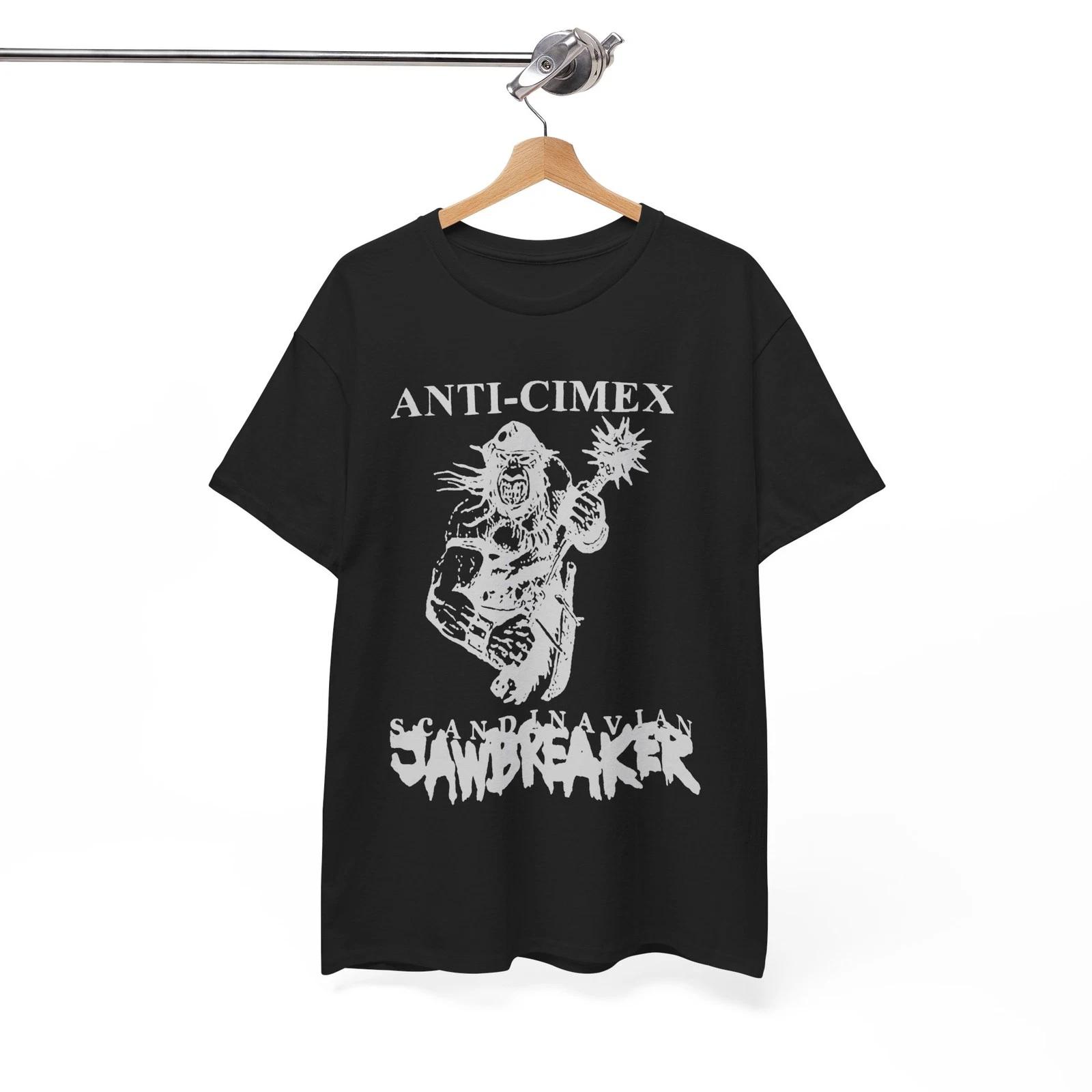 Anti Cimex T-shirt, Scandinavian Jawbreaker Swedish crust punk band Unisex Tee XXXXL