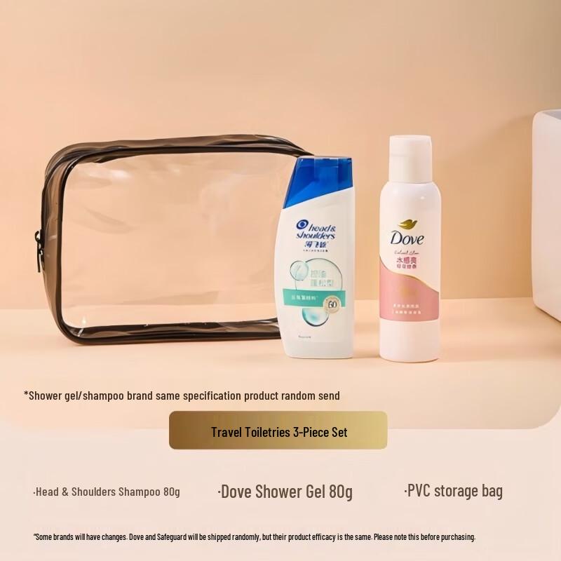 Travel Toiletries 3-Piece Set