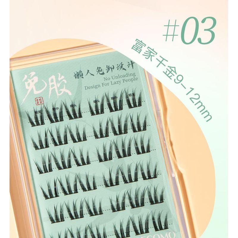 LuxeFlutter - Glue-free False Eyelashes Clusters (Various Designs)