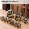 NaJiang Light Luxury Glass Kung Fu Tea Set