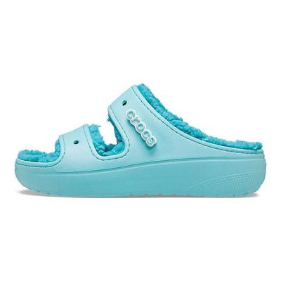 Classic Fuzzy Slippers Unisex Slippers Blue 207446-4SS