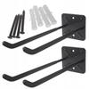 2 Wall Brackets Hangers Hooks For Tools Bicycle Wheels Tires 70Kg Mc-436