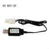 KET-2P Plug 4.8V/7.2V/9.6V NiCd NiMH Battery Charger For RC Toys Robot Car Boat Tank Remote Control Car USB Charger