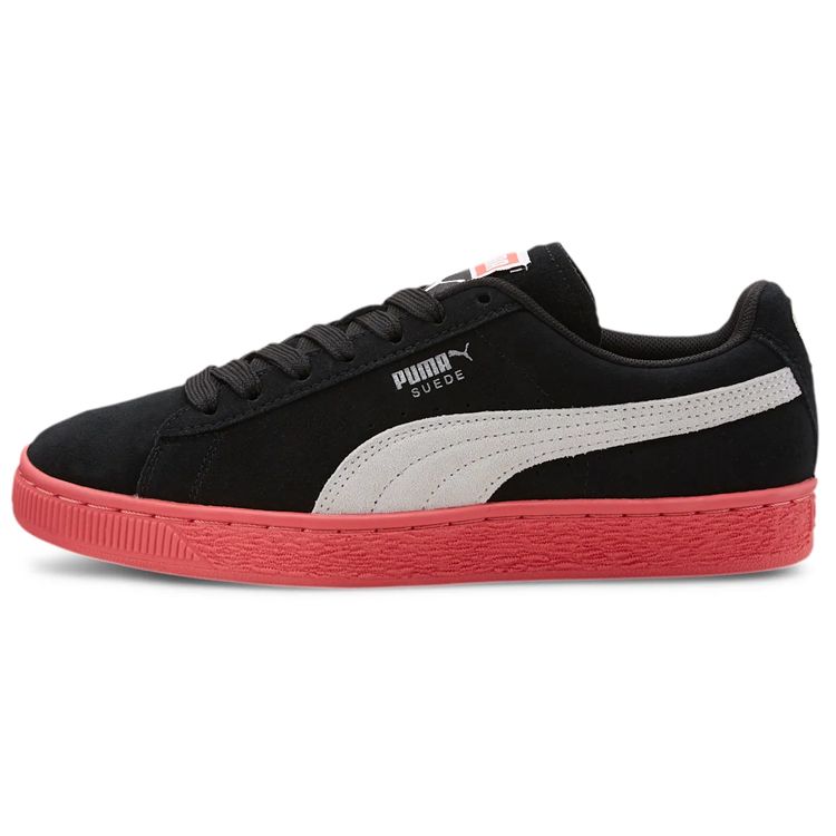 

Кроссовки Puma Suede Classic+ Ignite Pink Black Women White 372093-04