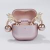 Clip-On Charm Earbud Jewelry 1Pair with Butterfly Design for Freeclip 1/2 Earphone Ear Clip for Travel, Parties, and Gift