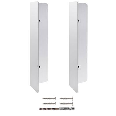 2lots Easyly Install Garage Door Seal Protectors Stainless Steel for Mouses Prevention and Enhances Durability