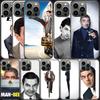 Grappige Mr B-BeanS Telefoonhoesje Voor Apple Iphone 16E 16 Pro Max 15 Plus Zacht 13 12 Mini Cover 11 14 Pro Max Capa 8 7 SE Shell Coque
