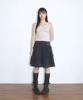 Aejeuon Berry Frill Skirt / Charcoal