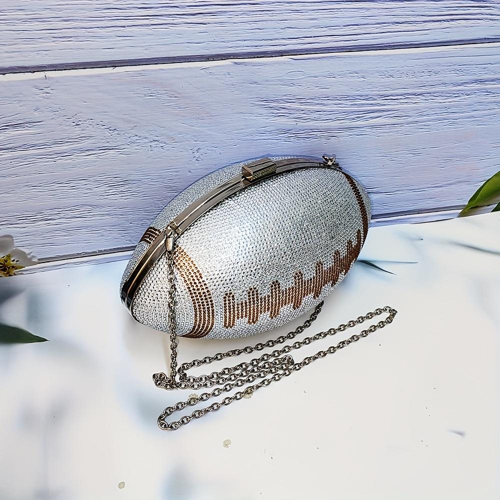 

Блестящий клатч в горошек для футбола, вечерняя сумочка для вечеринок и подарков