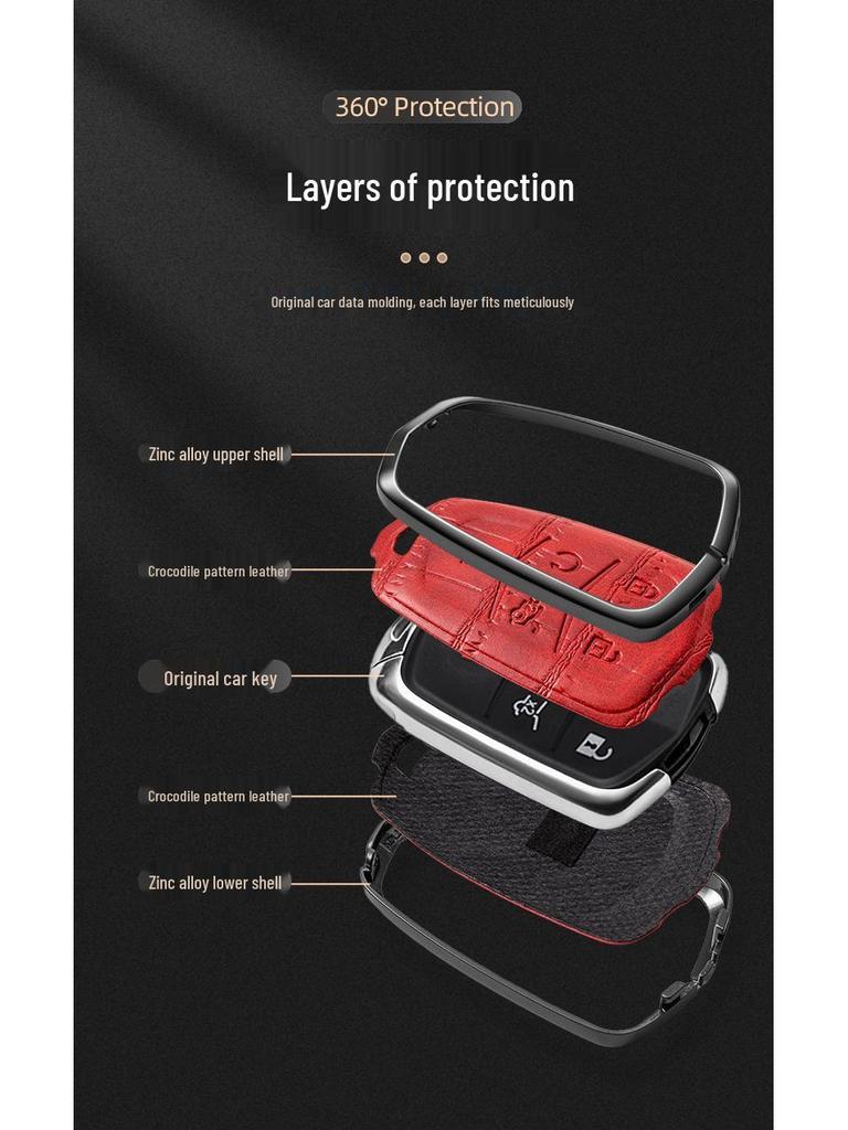 TPU Car Key Cover for Cadillac XT5, XT4, XT6, XTS, CT4, CT5, CT6, ATSL