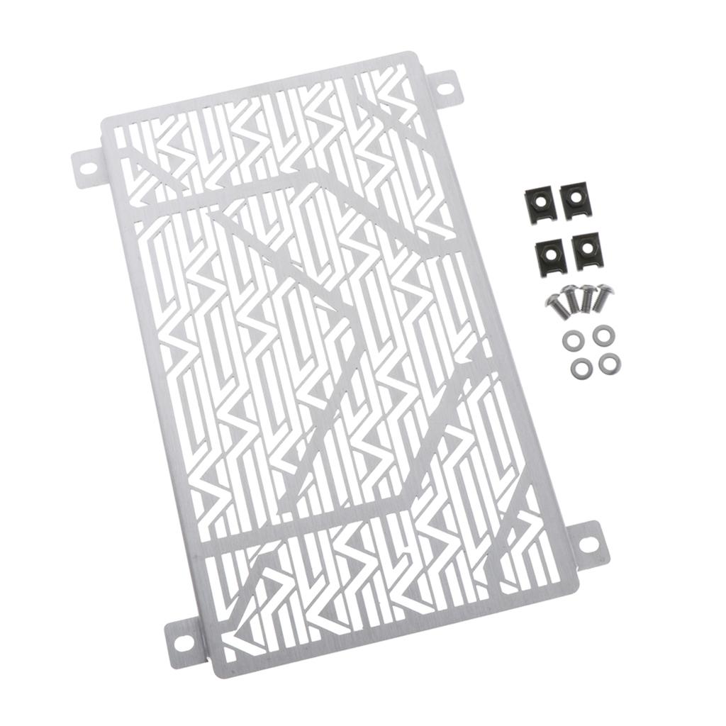 Motorcycle Radiator Grille Protective Cover Stainless Steel Frame Cooler Guard for Kawasaki Ninja400 Ninja250 18-19