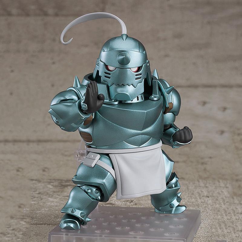 In Stock Q Edition Fullmetal Alchemist Alphonse Elric Anime Peripheral Movable Model Counter Decoration Toys Gifts Action Figure