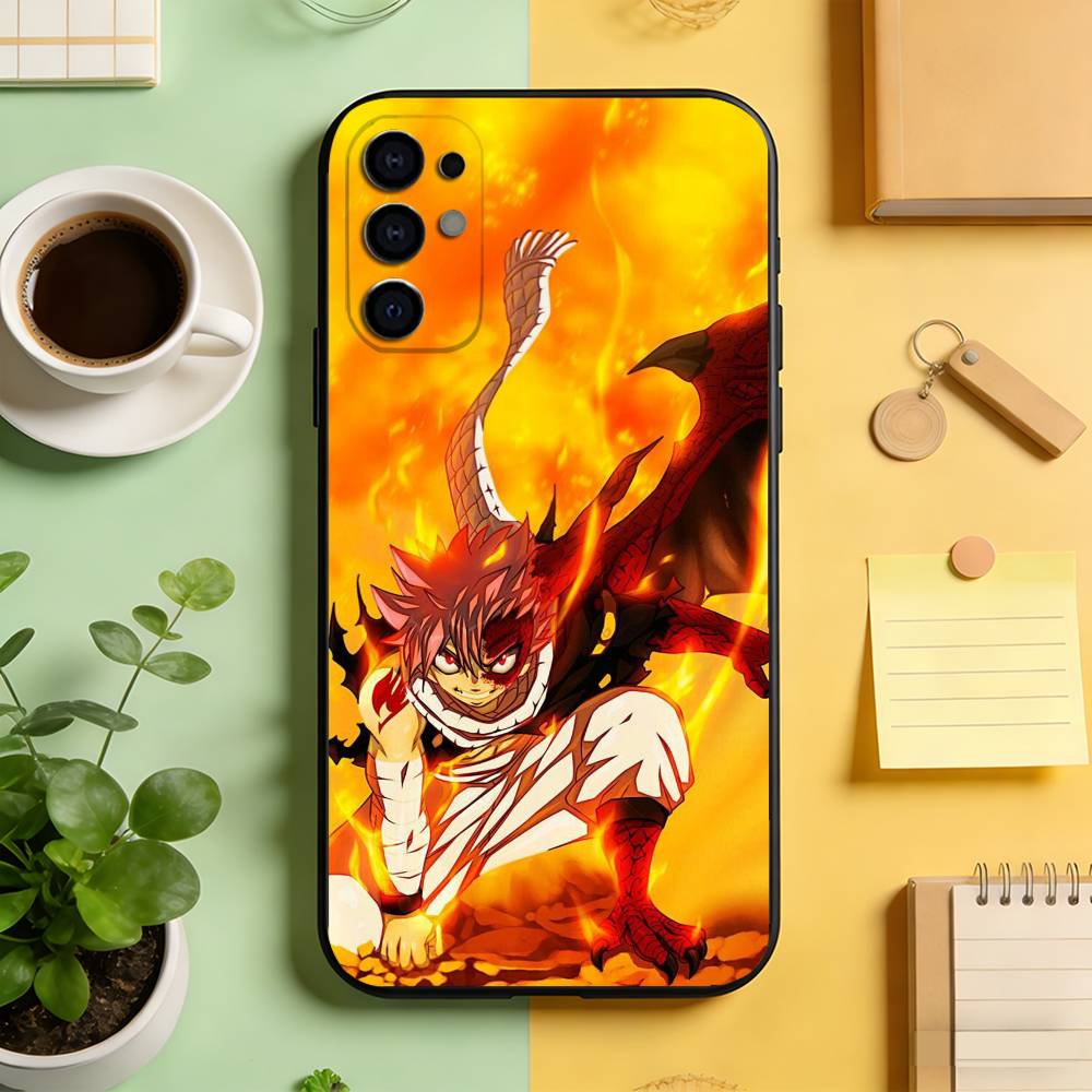 

Fairy Tail Natsu Dragneel Phone Case For Samsung S25,S24,S21,S22,S23,S30,Ultra,S20,Plus,Fe,Soft Silicone Black Cover Samsung S24Plus