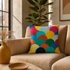 Geometric Print Pillowcase, Breathable All-Season Pillow Cover, Moisture Absorbing Decorative Sofa Cushion Cover,Soft Decorative Cushion Case for Sofa
