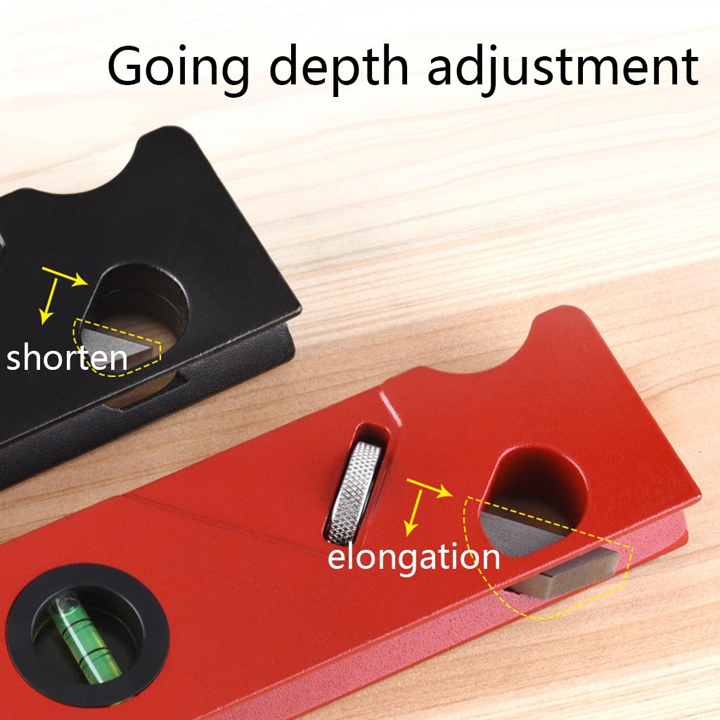Chamfer Plane for Wood, Professional Woodworking Edge Corner Flattening Tool