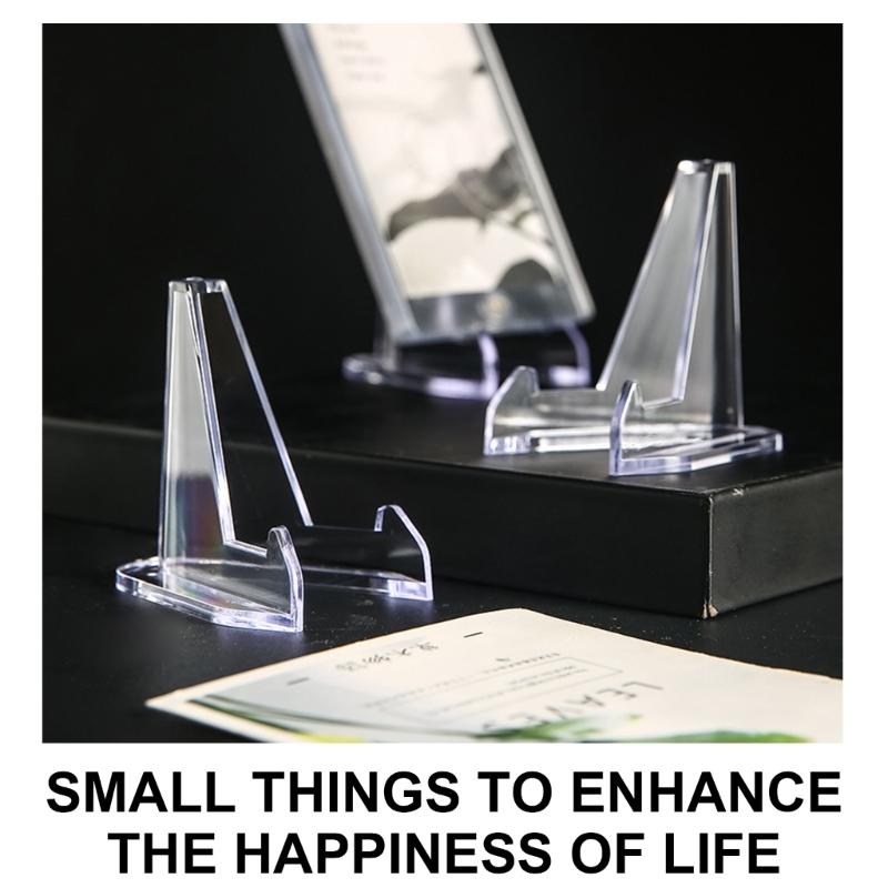 Versatile Acrylic Coin and Card Display Stands Durable Coin Stand Collection Display  Holder for Various Items