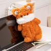 Forest Animal Plush Pen Bag Cartoon Stationery Storage Bag Creative Pencil Case  School Supplies