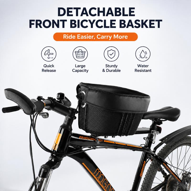 Cesta Universal para Mascotas de Bicicleta para Bicicleta de Montaña Bicicleta de Carretera Sillín Cruzado Transportador Desmontable para Perros Gatos Cesta de Bicicleta para Compras