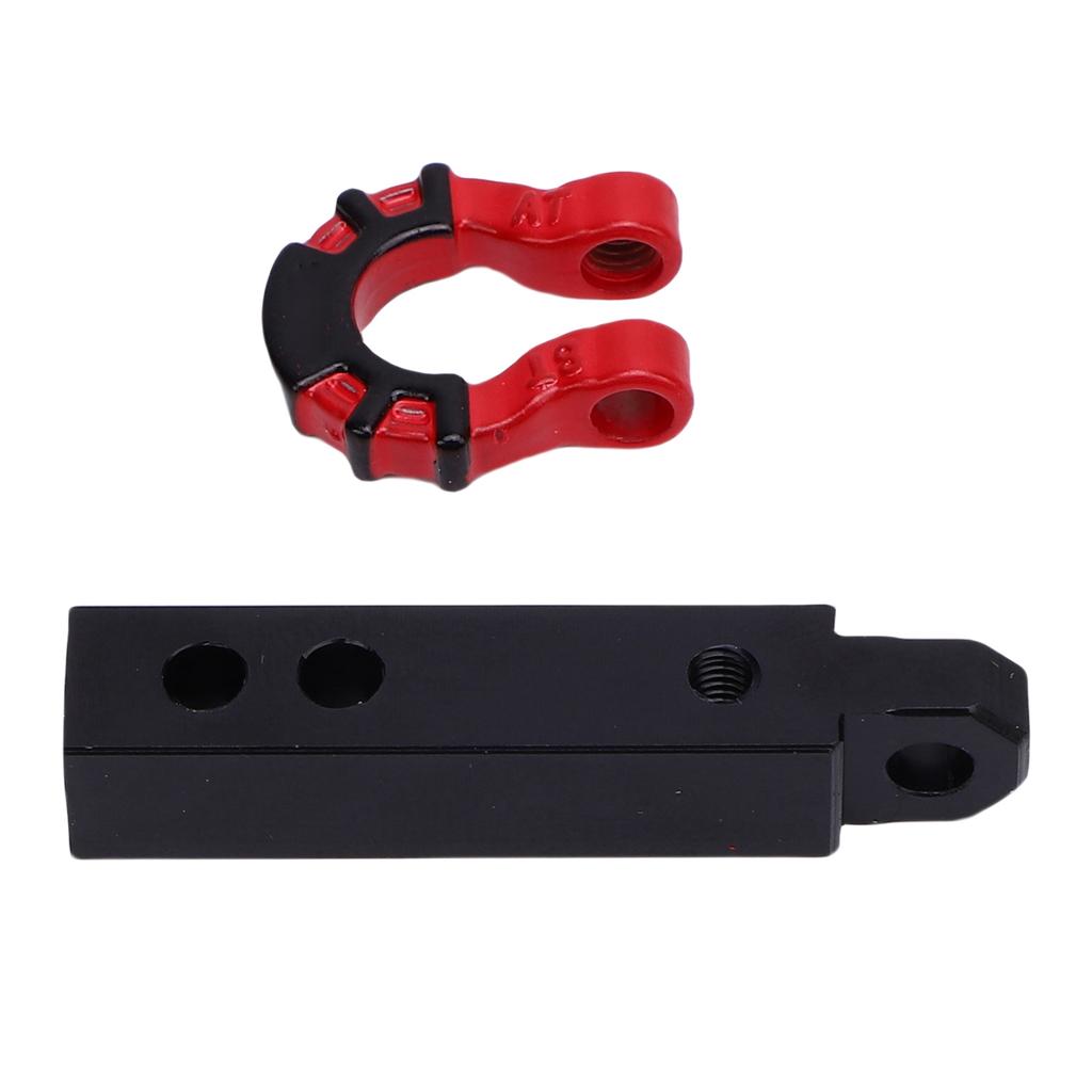 RC Car Trailer Hook Fit for 4107 MK07 Multifunctional High Strength Alloy 1 8 1 10 RC Car Model Tow Hitch Black with