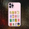 Fish Funny Sardines Phone Case For iPhone 16,15,14,13,12,11 Plus,Pro Max,XS,X,XR,SE,Mini,8,7,Soft Silicone Black Cover