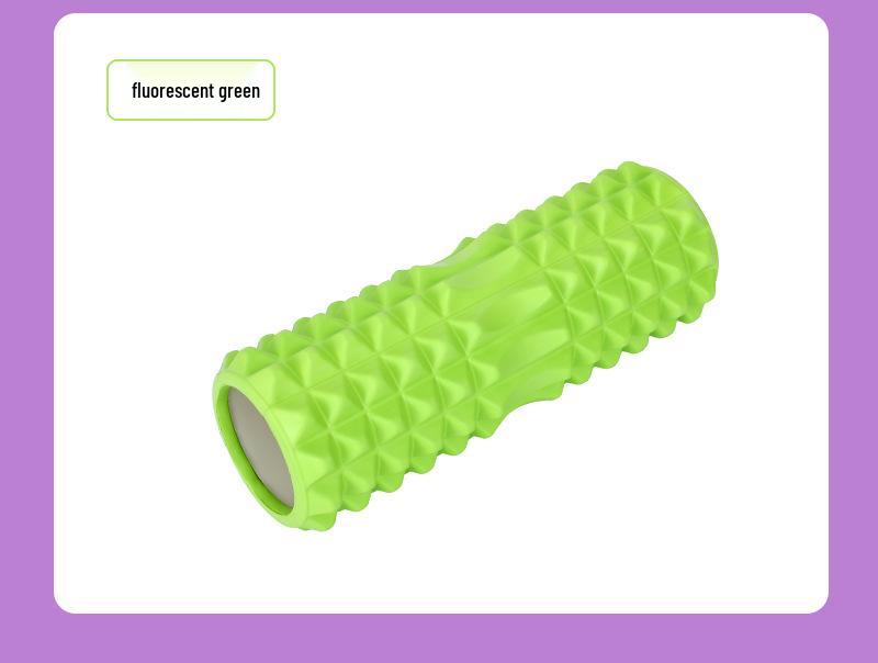 Cross-EVA Crescent Yoga Foam Roller for Muscle Relaxation