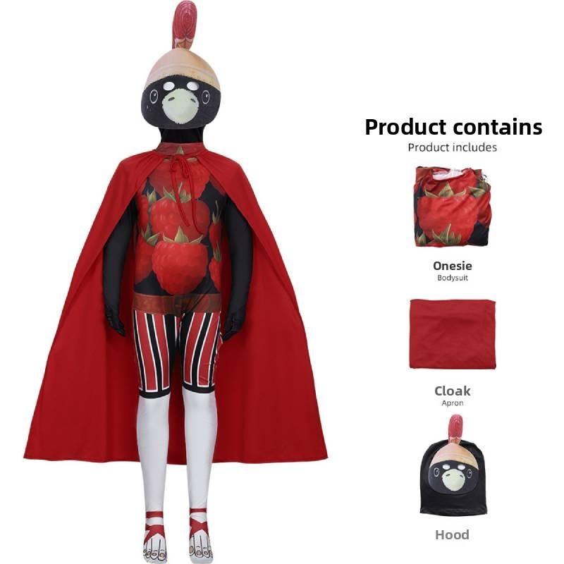 Costume Cosplay Brainrot Italiano Con Materiale in Poliestere Per Role Play Anime