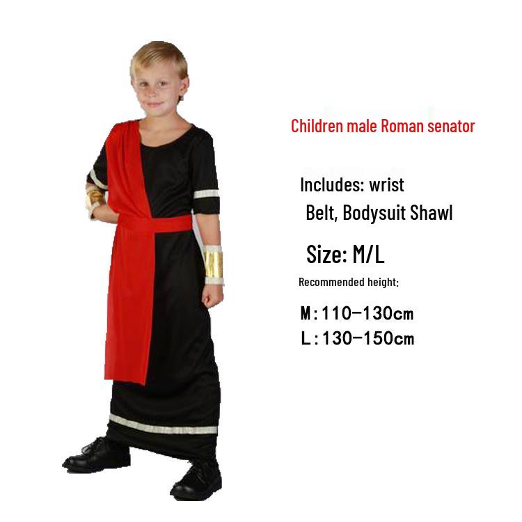 Dětský egyptský a řecký bojovník kostým: Faraon, Kleopatra, Princ, Princezna, Oblečení římské bohyně