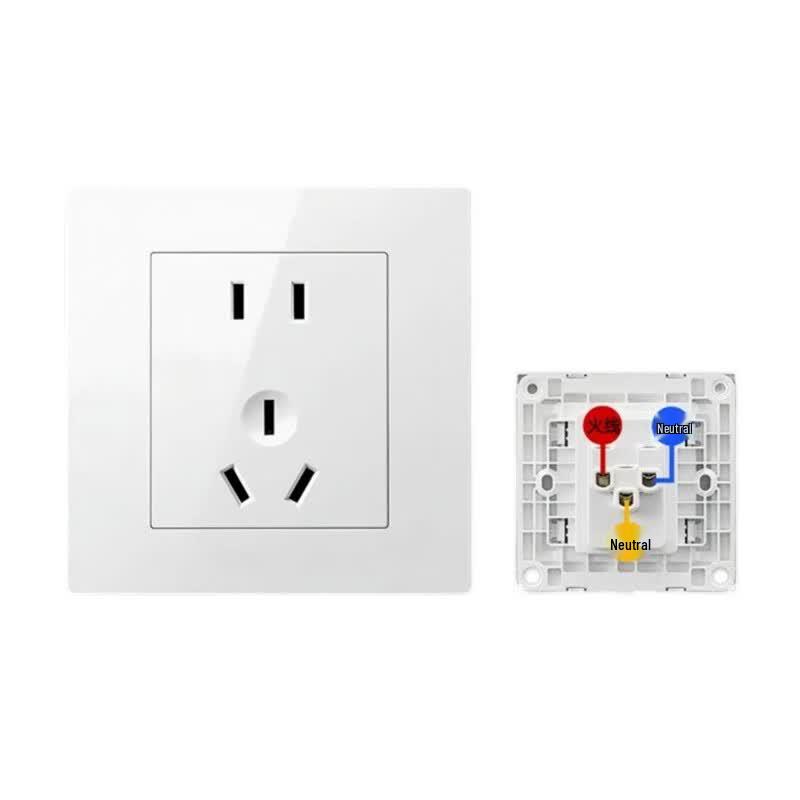 Jueceng 10A 5-Hole Electrical Socket