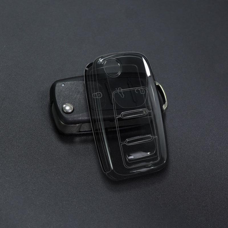Key Case for Volkswagen: Sagitar, Bora, CC, Polo, Tayron, T-Roc, Lamando, Teramont, Golf, Tiguan