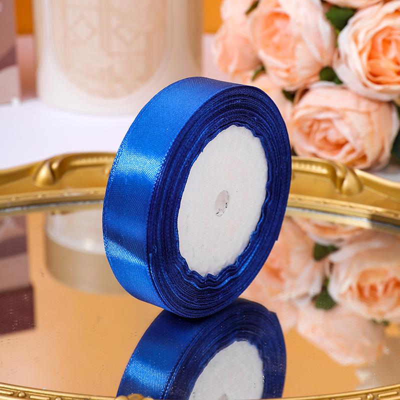 22meters/roll Wide 2cm Satin Ribbon Wedding Holiday Season Party Decor DIY Making Handmade Gift Wrapping Crafting Materials