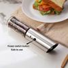 Adjustable Transparent USB Rechargeable Electric Pepper Grinder